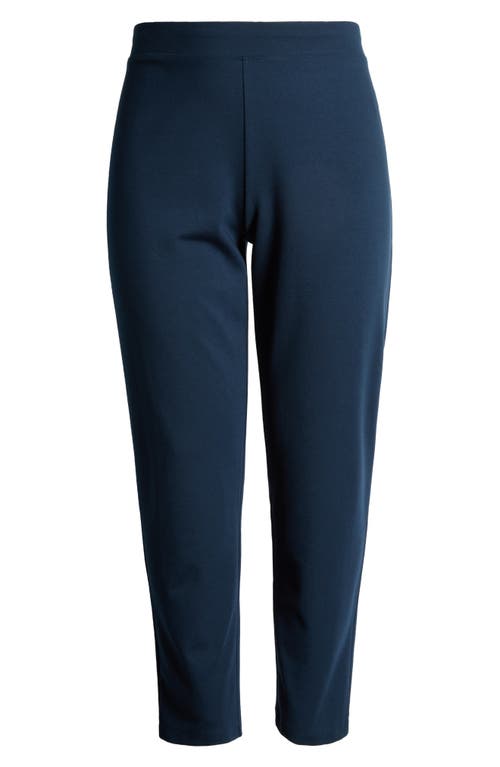 Shop Eileen Fisher Slim Fit Ankle Pants In Deep Adriatic