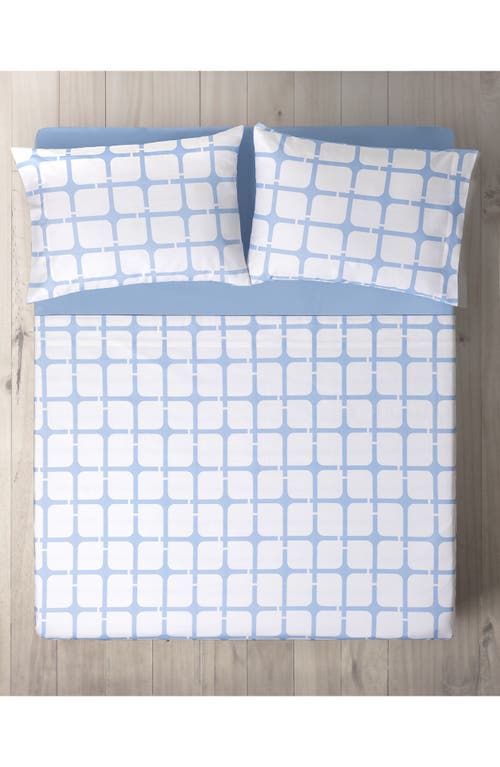 Brooks Brothers 4-piece Sheet Set In Blue
