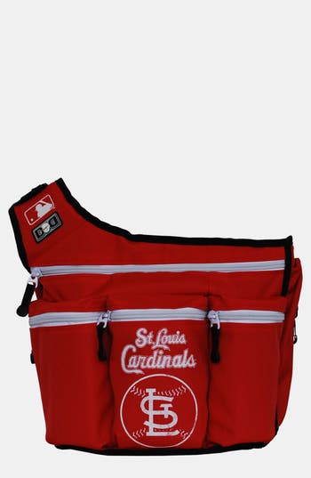 UPC 812959011392 product image for Diaper Dude 'St. Louis Cardinals' Messenger Diaper Bag Red One Size | upcitemdb.com