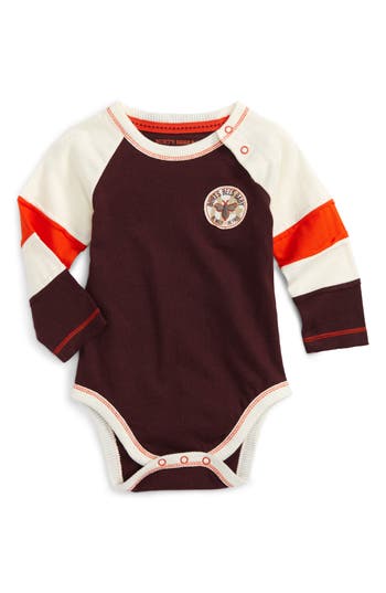 UPC 841908136947 product image for Infant Boy's Burt'S Bees Baby Organic Cotton Bodysuit, Size 6-9M - Burgundy | upcitemdb.com