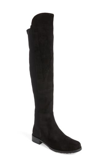 Tony Bianco Panache Tall Boot In Black Suede | ModeSens