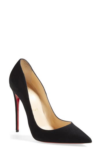 Christian Louboutin &#39;So Kate&#39; Pointy Toe Suede Pump | Nordstrom