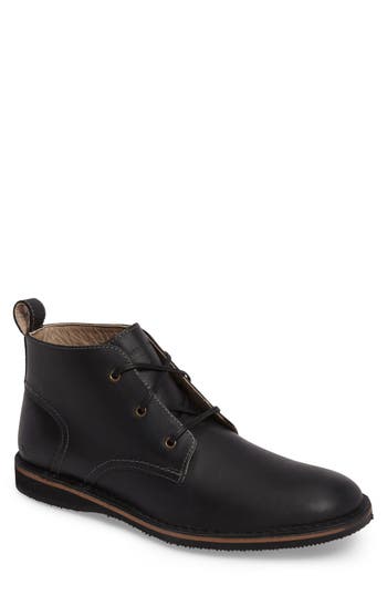 Andrew Marc Men'S Dorchester Chukka Boot In Black Leather | ModeSens