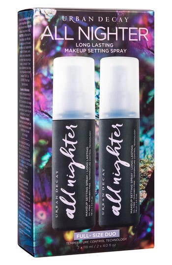 Urban Decay ALL NIGHTER LONG-LASTING MAKEUP SETTING SPRAY DUO - NO COLOR