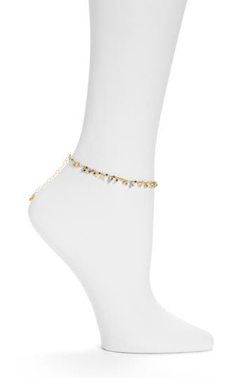 Chan Luu MIXED CRYSTAL ANKLET