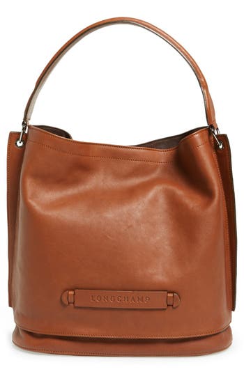 Longchamp &#39;3D&#39; Leather Hobo | Nordstrom