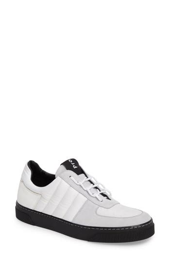PROENZA SCHOULER WHITE & GREY LACE-UP SNEAKERS | ModeSens