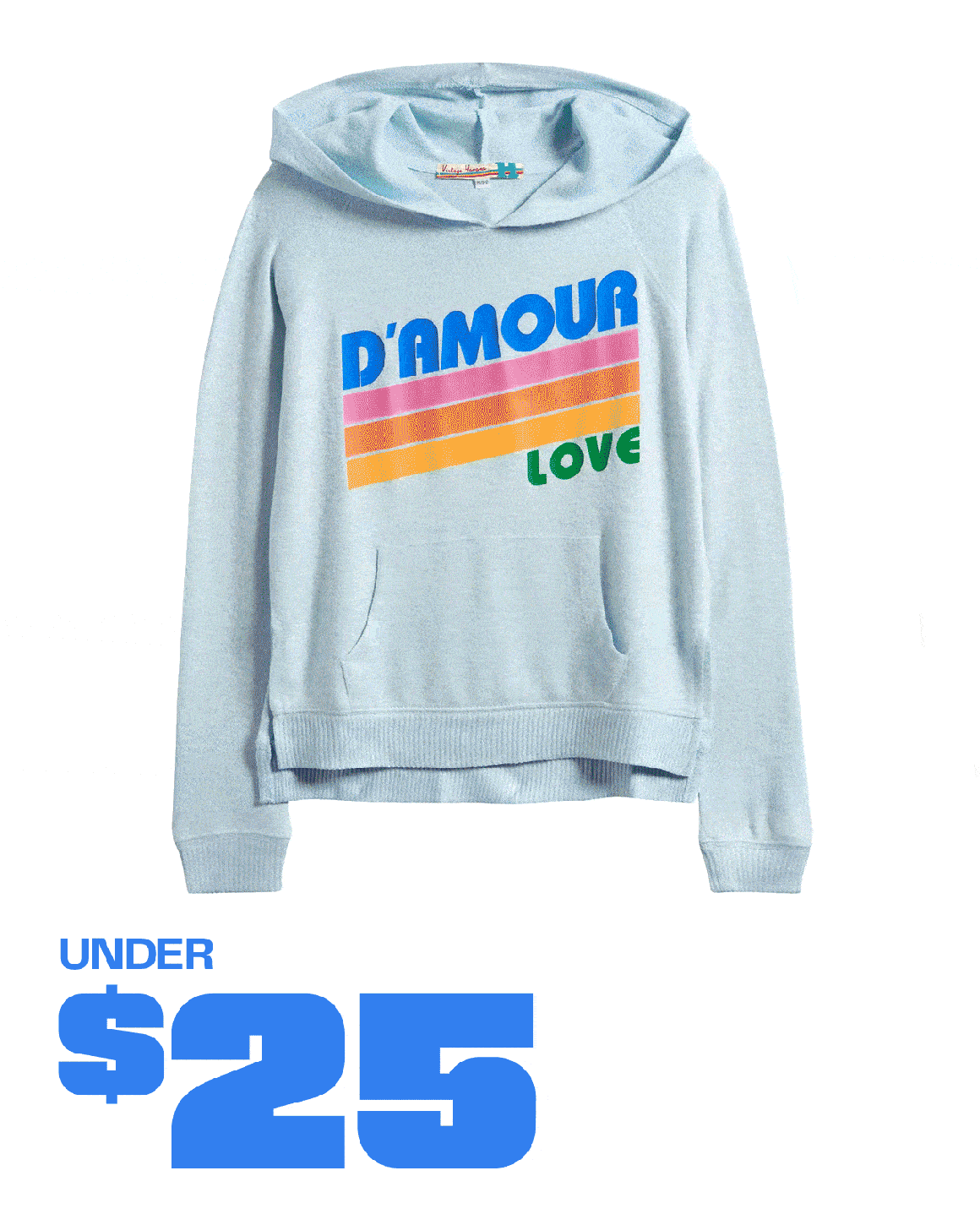 An assortment of kids’ clothing and shoes under $25.