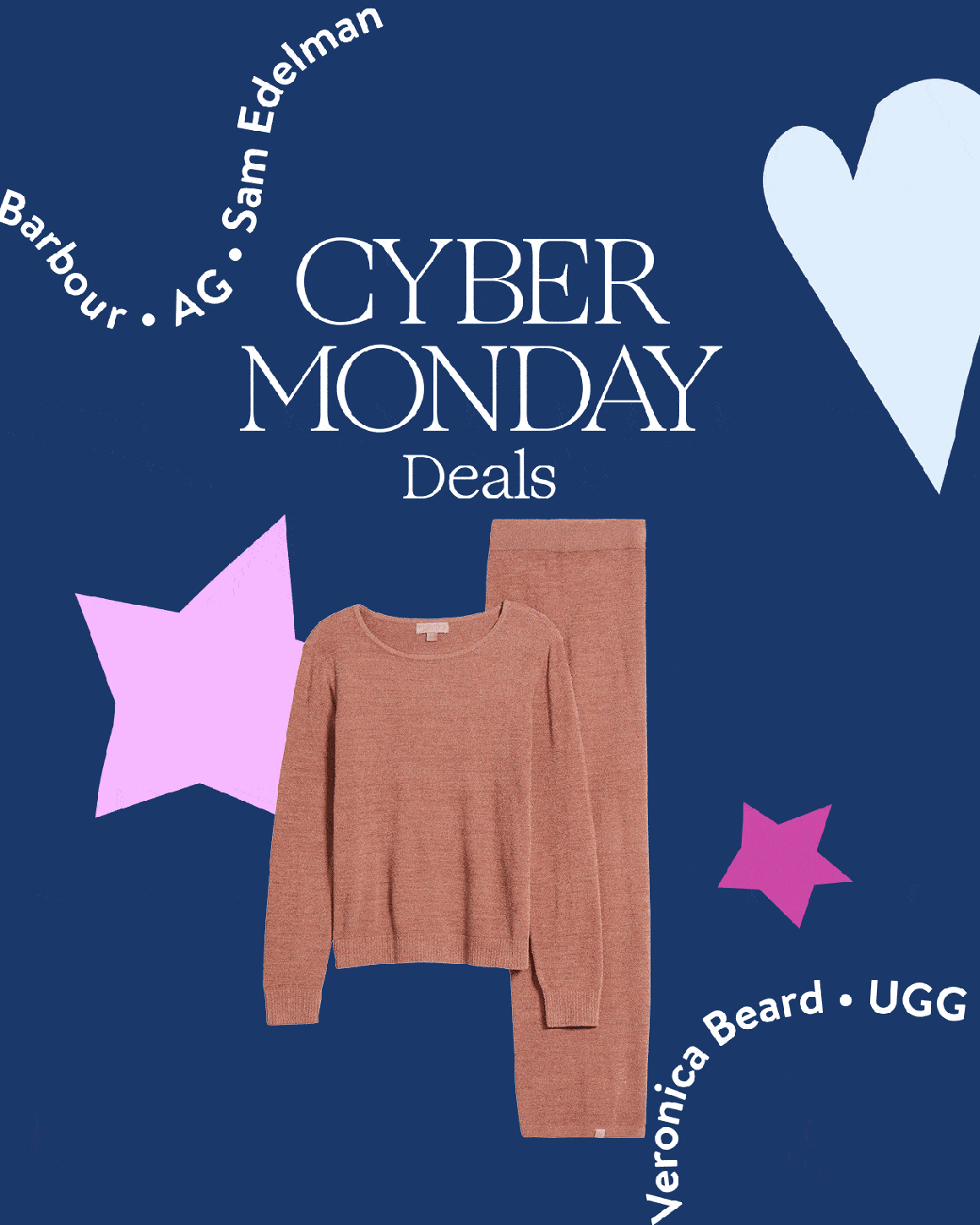 Cyber Monday Deals; women's lounge set.