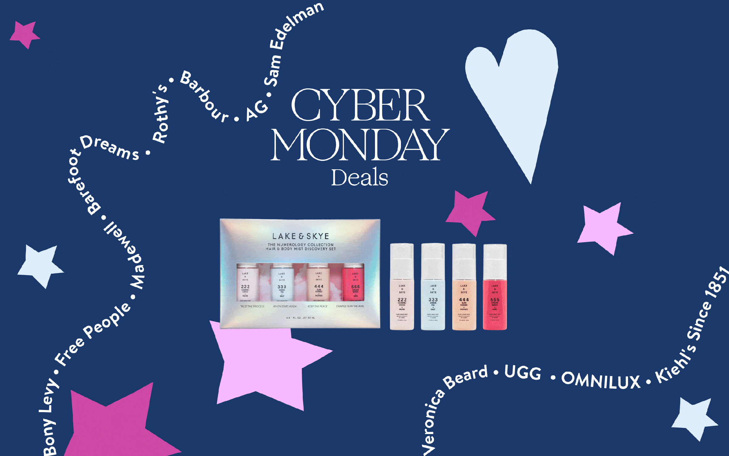 Cyber Monday Deals: Lake & Sky discovery set.