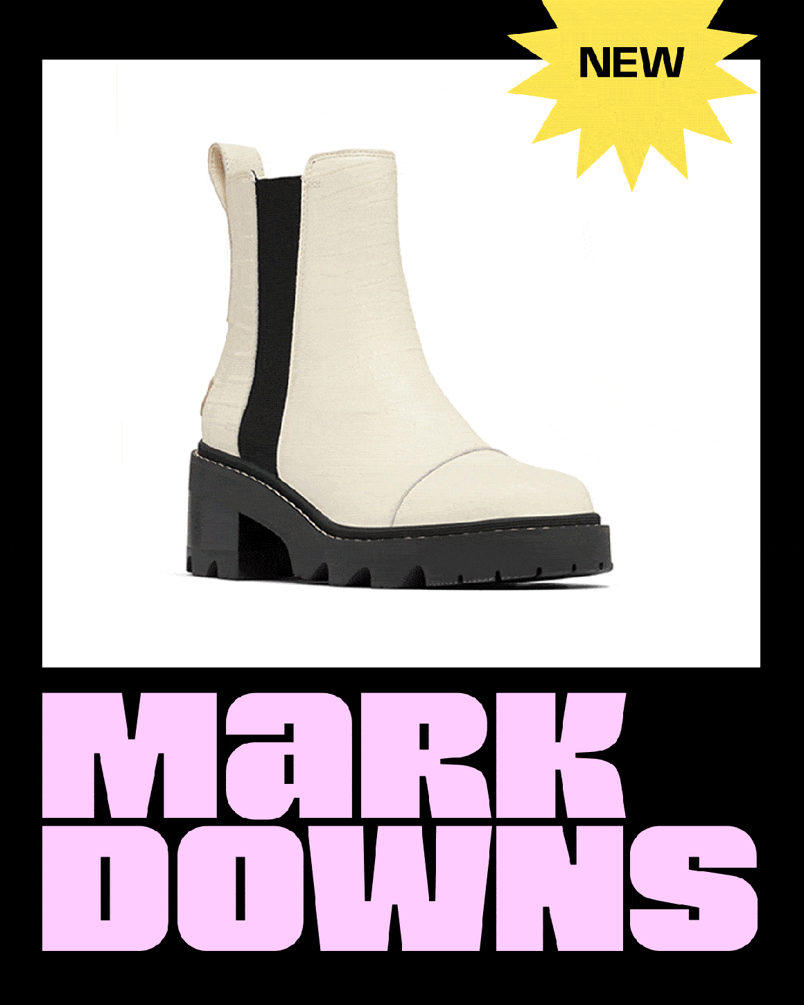 New markdowns: shoes up to 70% off.