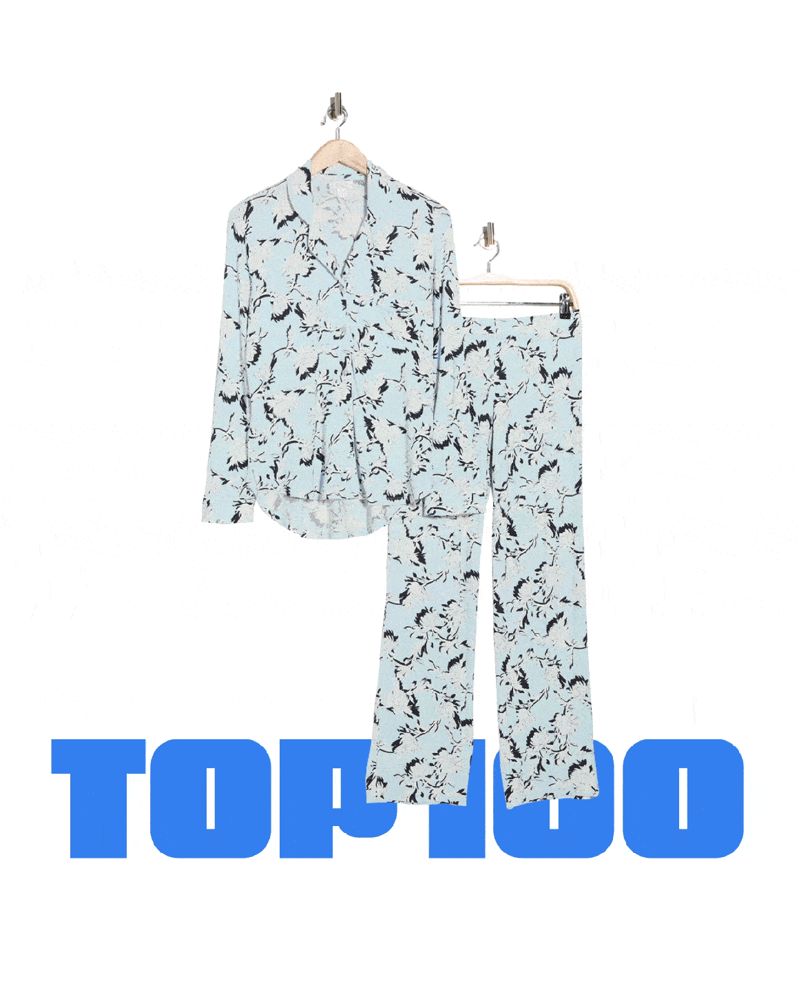 Top 100: an assortment of shoes, clothing and accessories.