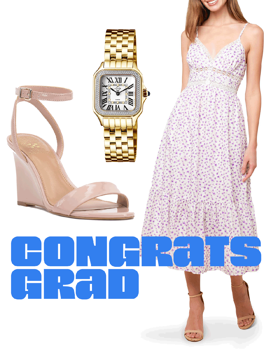 A variety of women’s and men’s styles for graduation events.