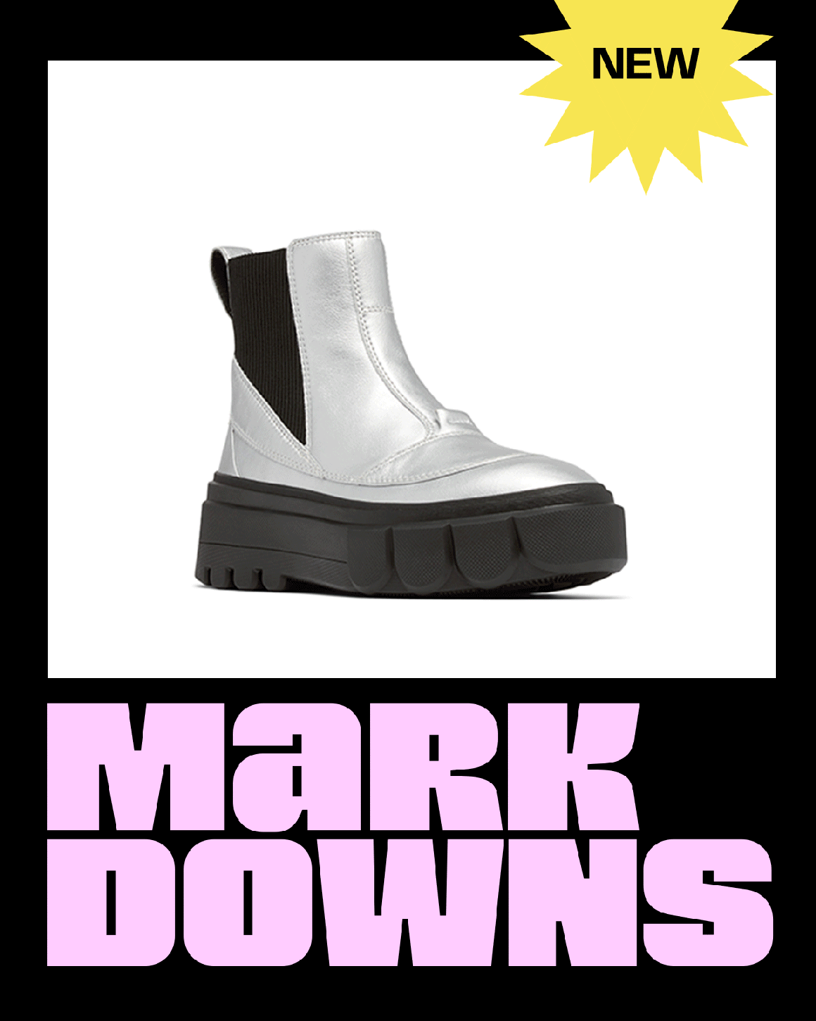 New markdowns: an array of shoes up to 70% off.