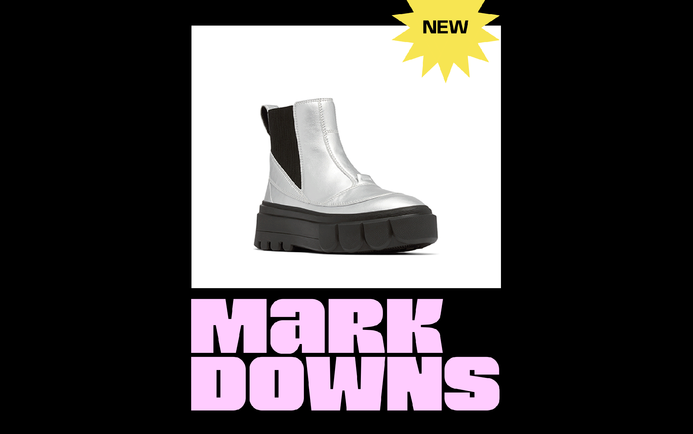 New markdowns: an array of shoes up to 70% off.