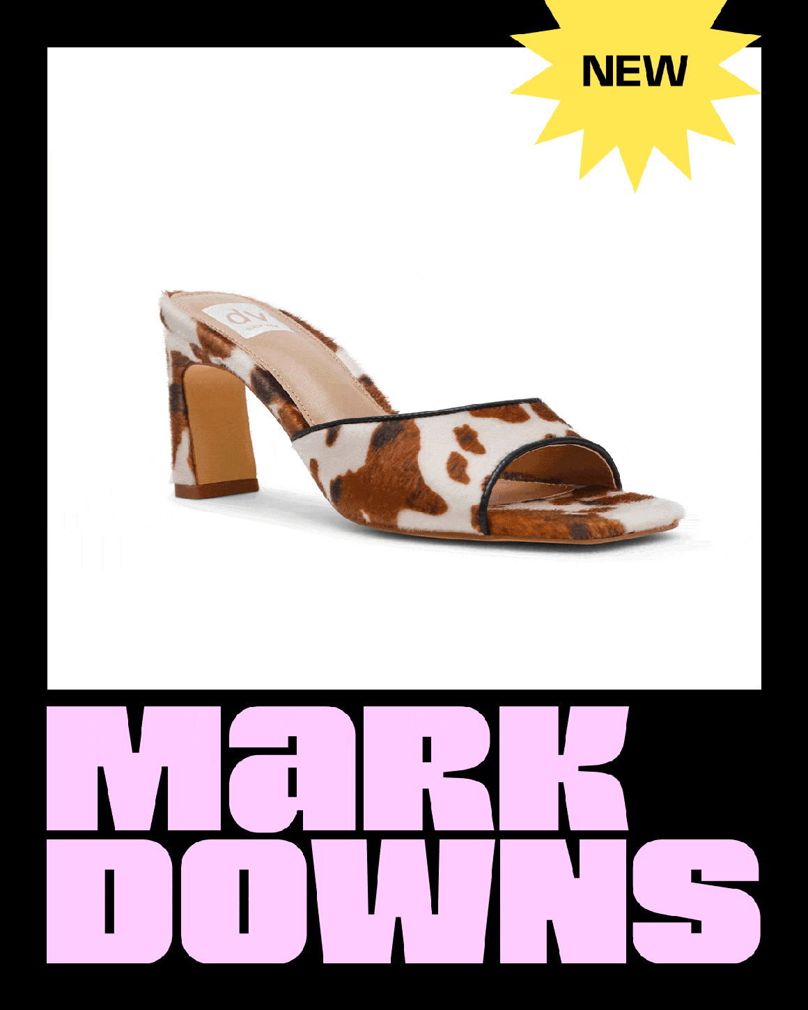 New markdowns: an array of shoes up to 70% off.