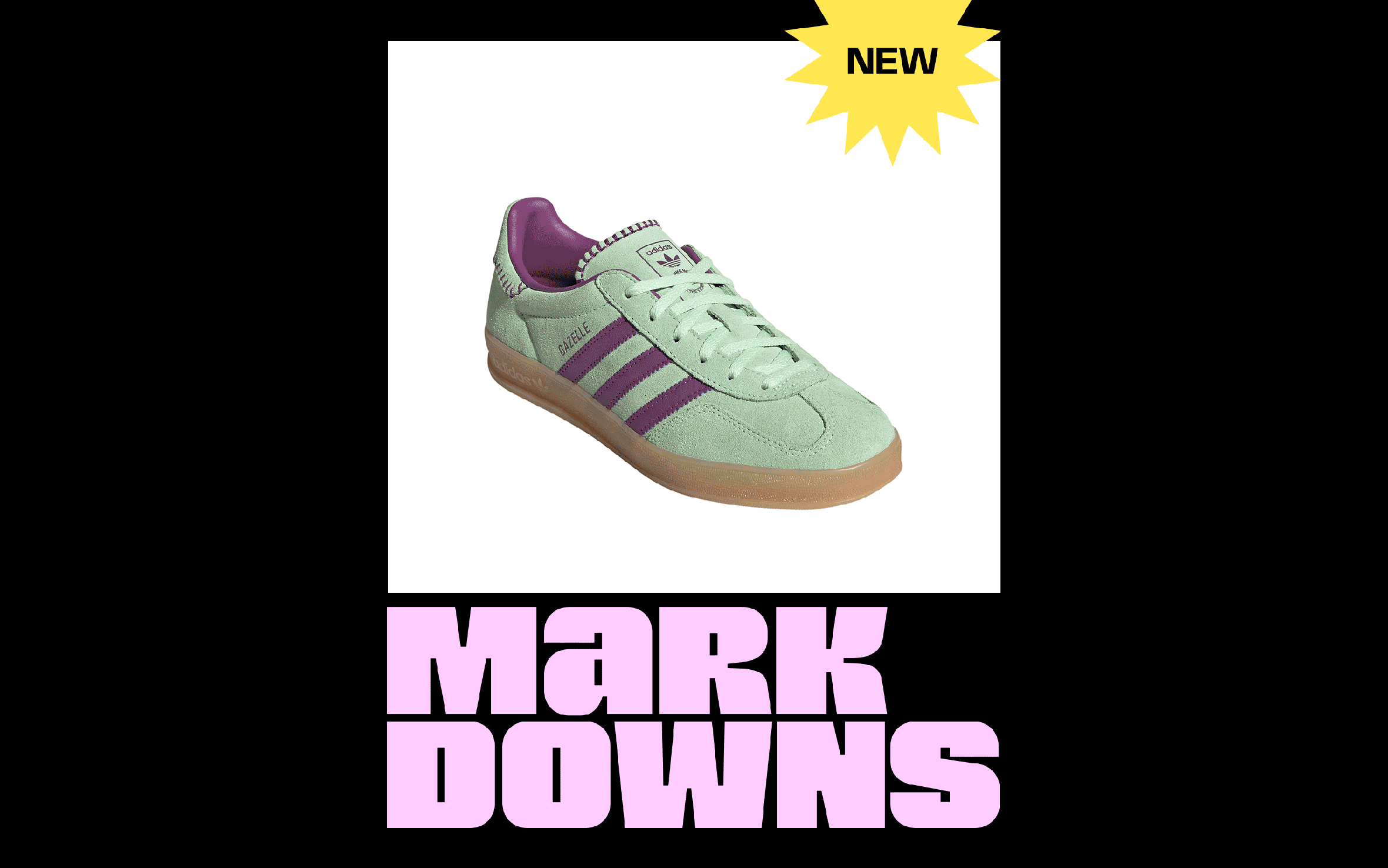 New markdowns: an array of shoes up to 60% off.