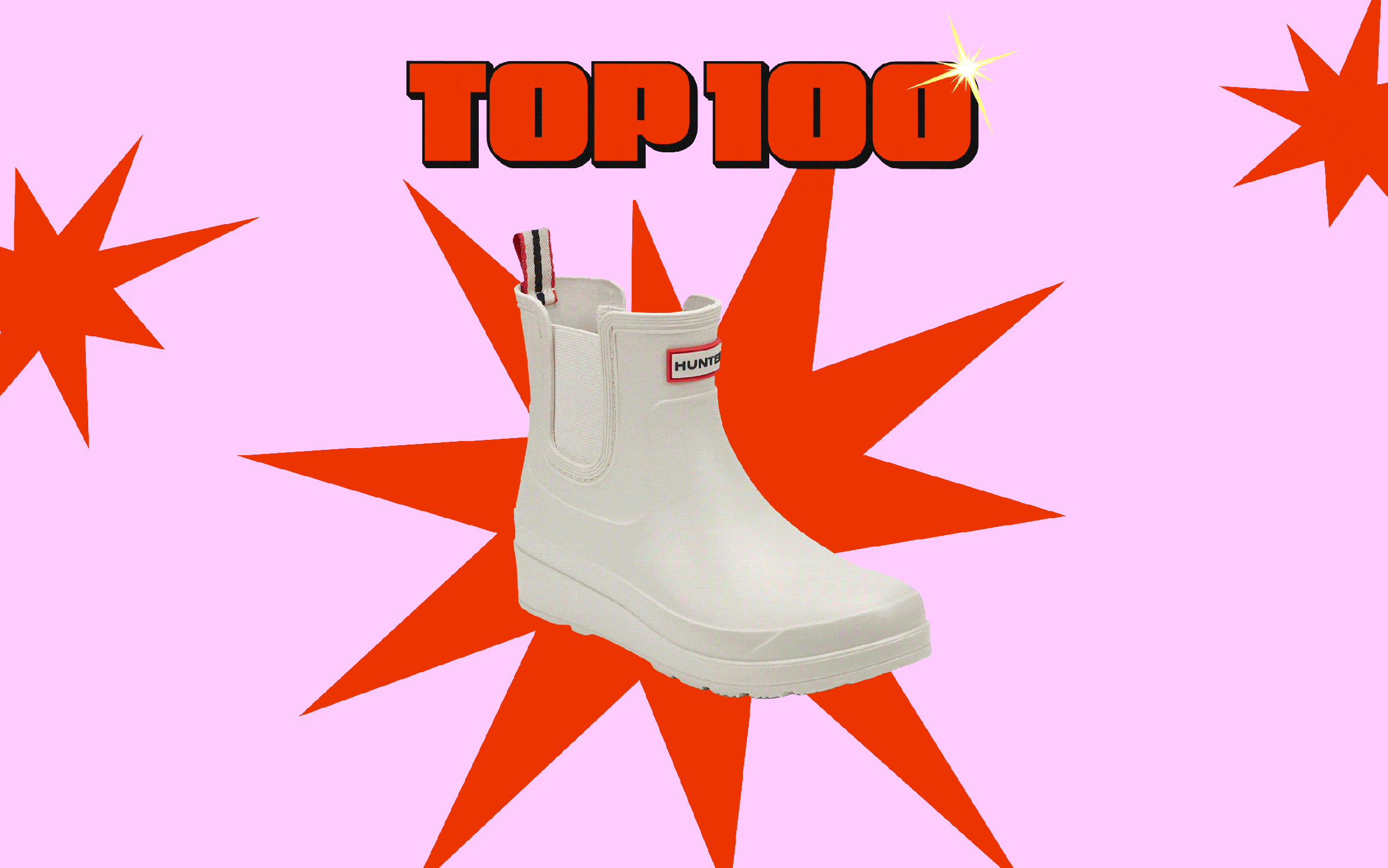 Top 100 gifts. An assortment of items.