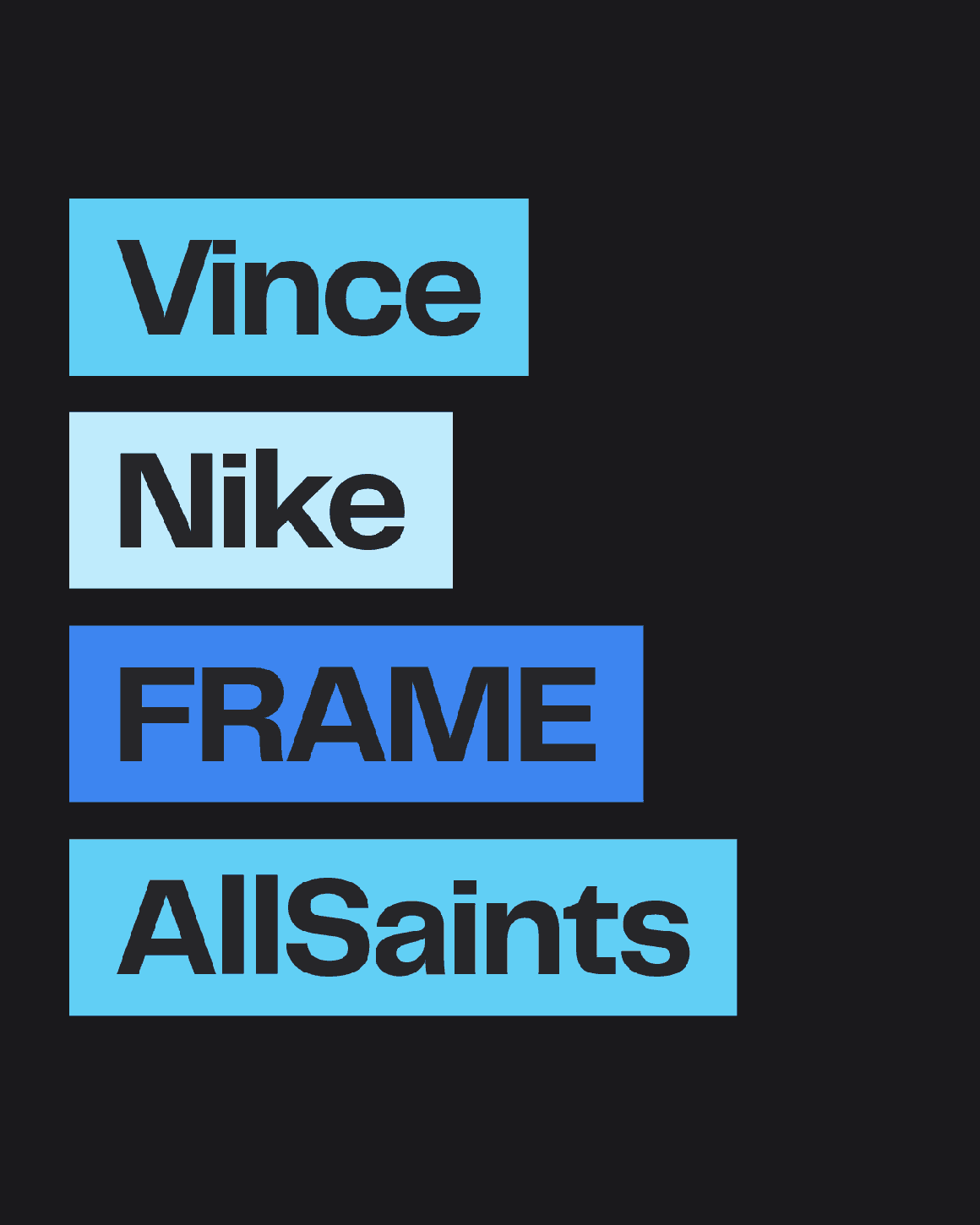 Great brands. Great prices.