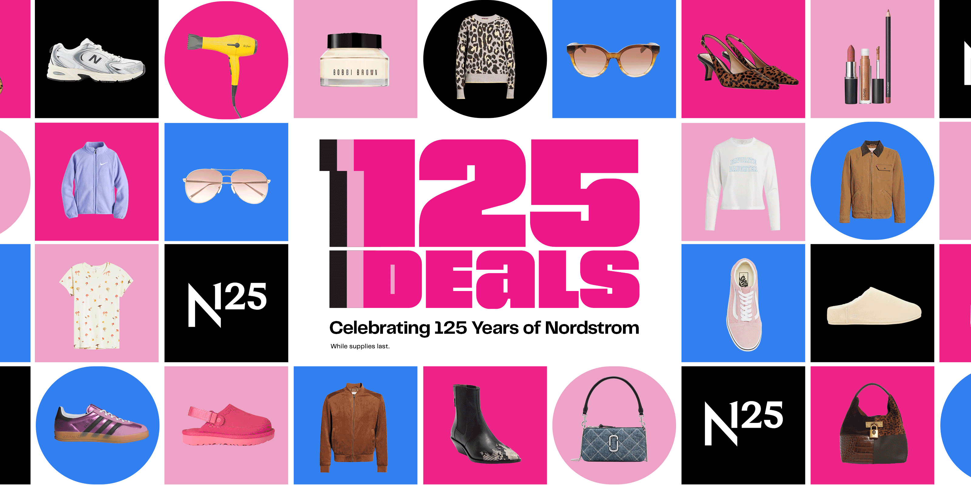 125 deals. Celebrating 125 years of Nordstrom.