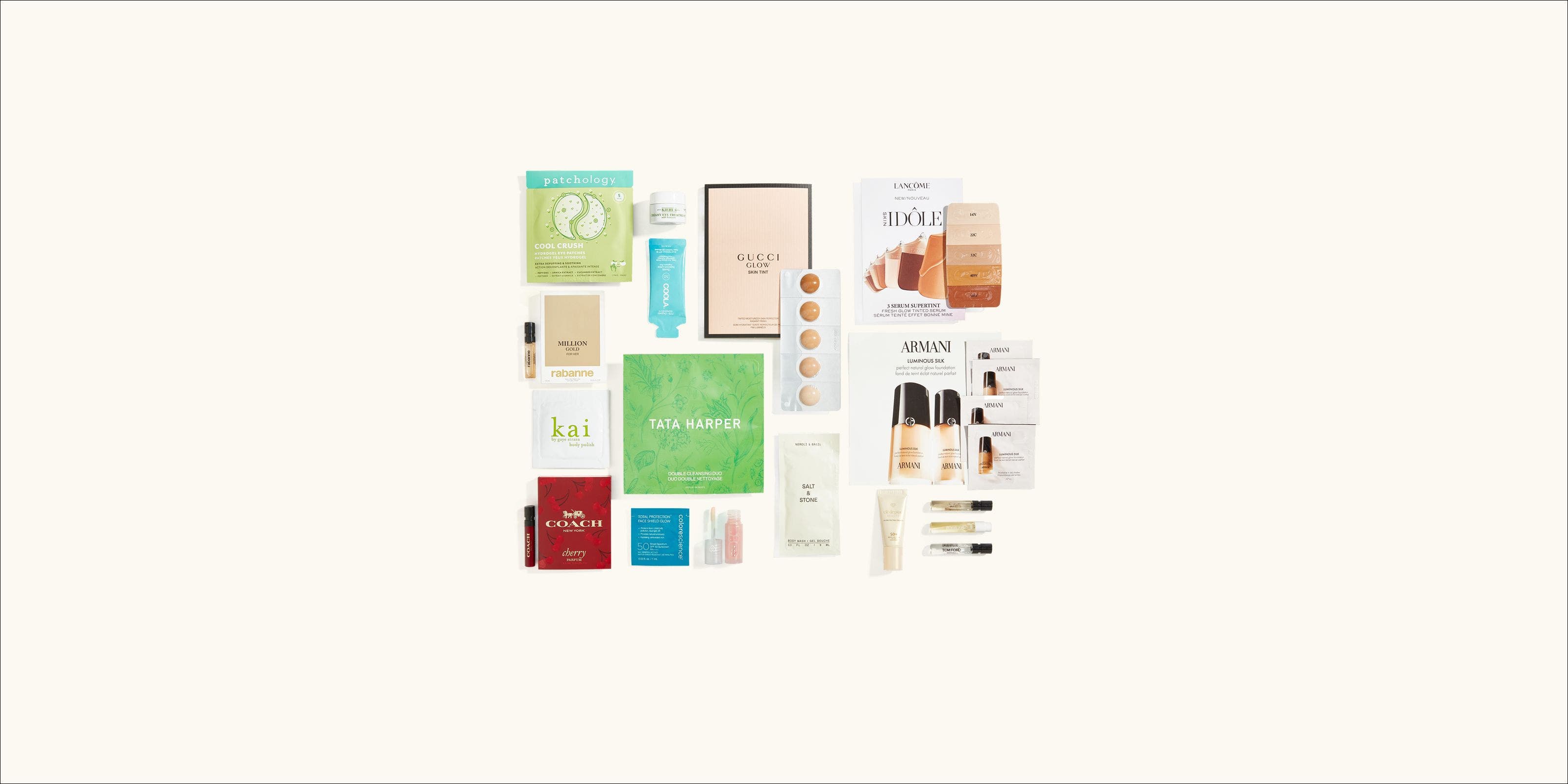 Multi-brand gift with purchase.
