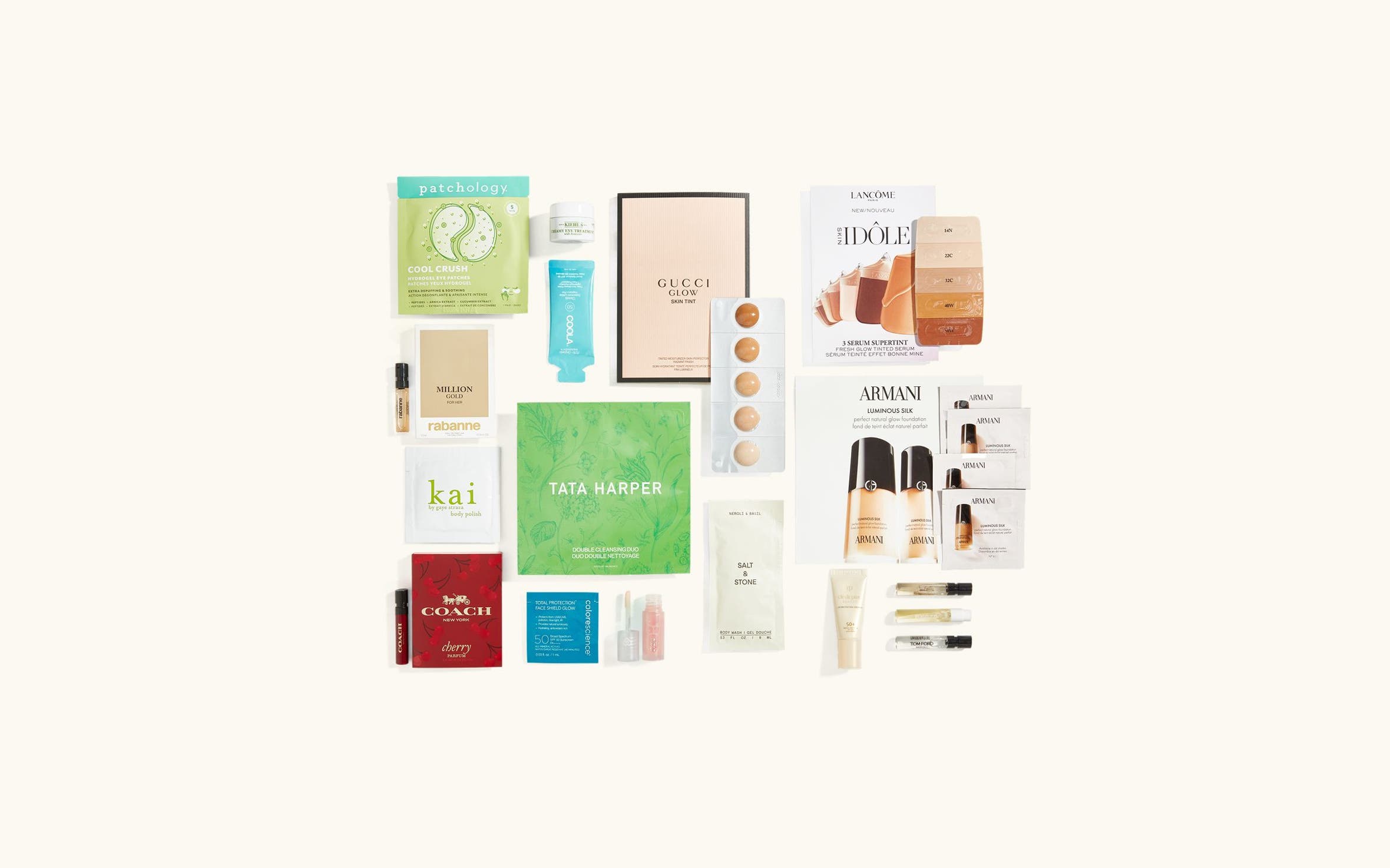 Multi-brand gift with purchase.