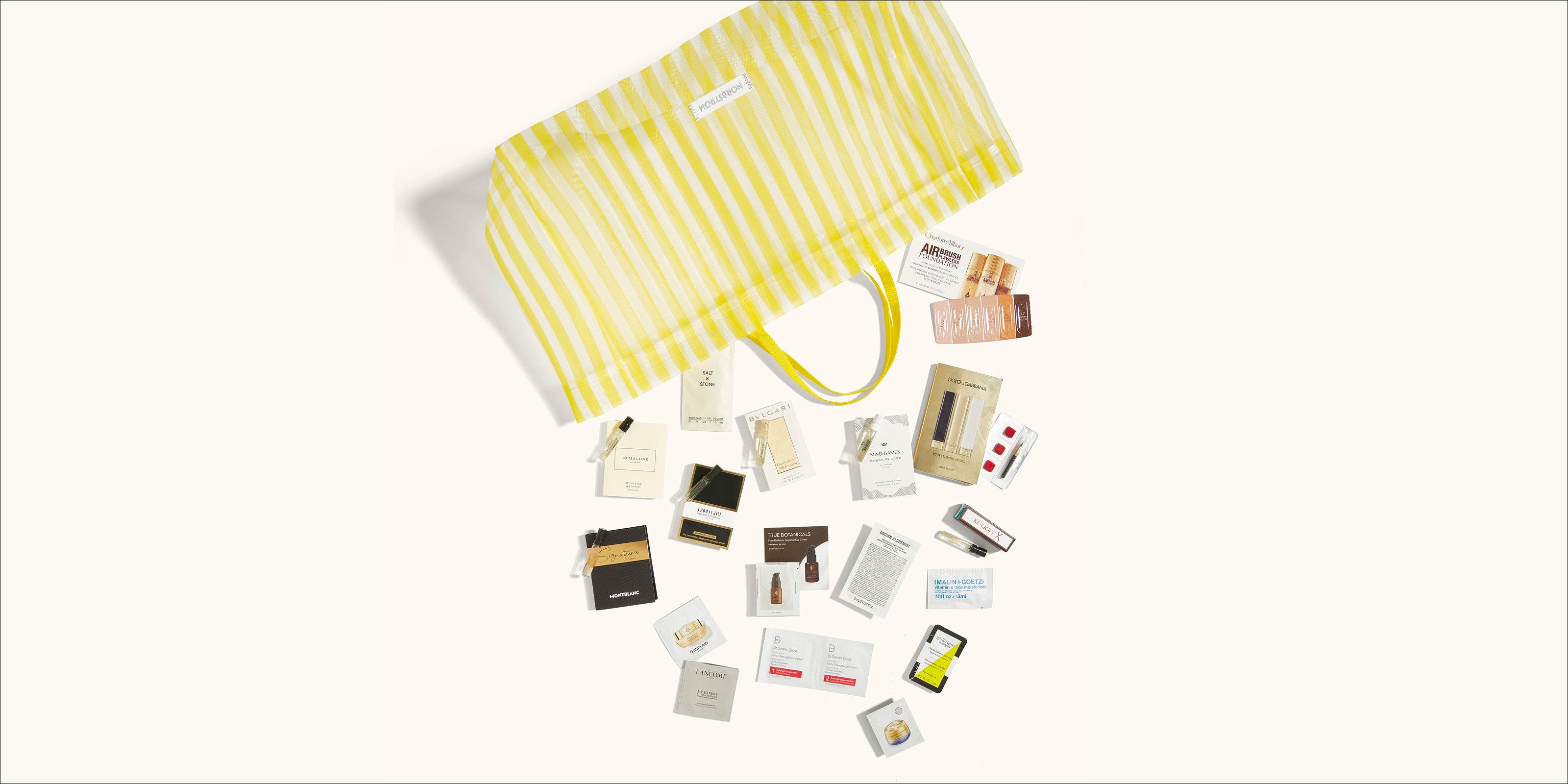 Multi-brand gift with purchase.