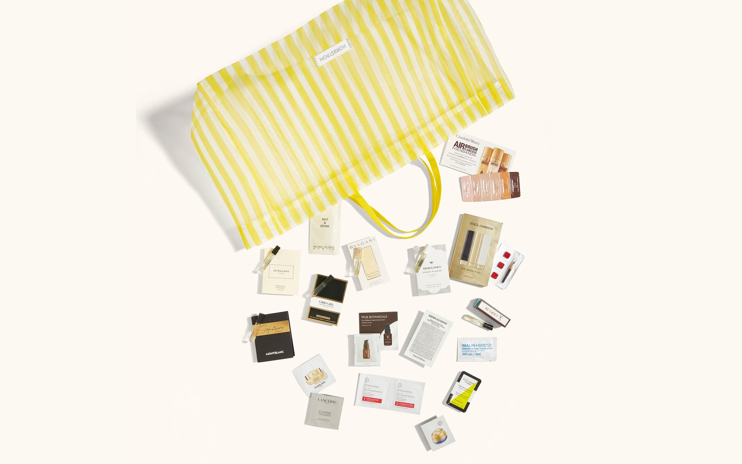 Multi-brand gift with purchase.