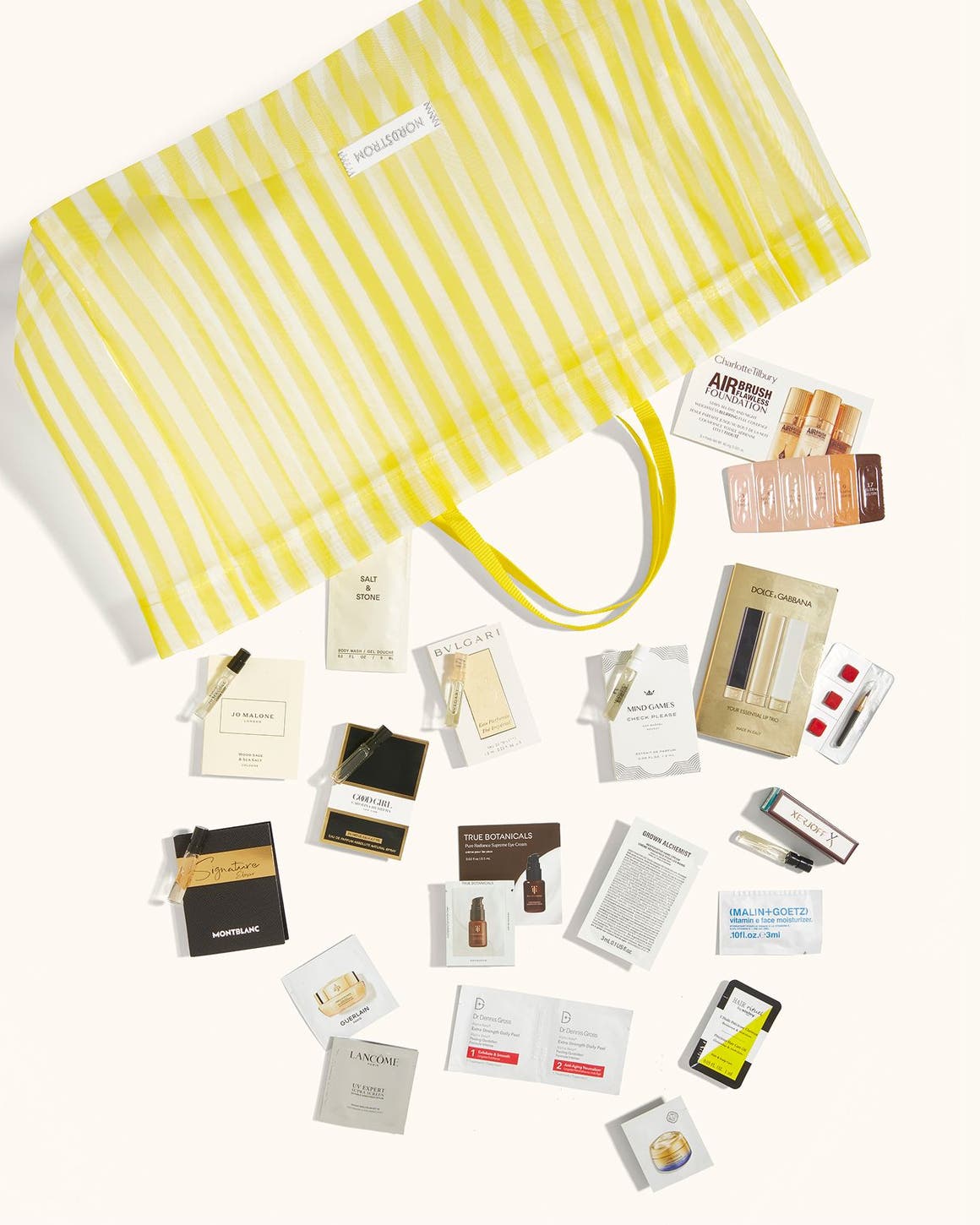 Multi-brand gift with purchase.