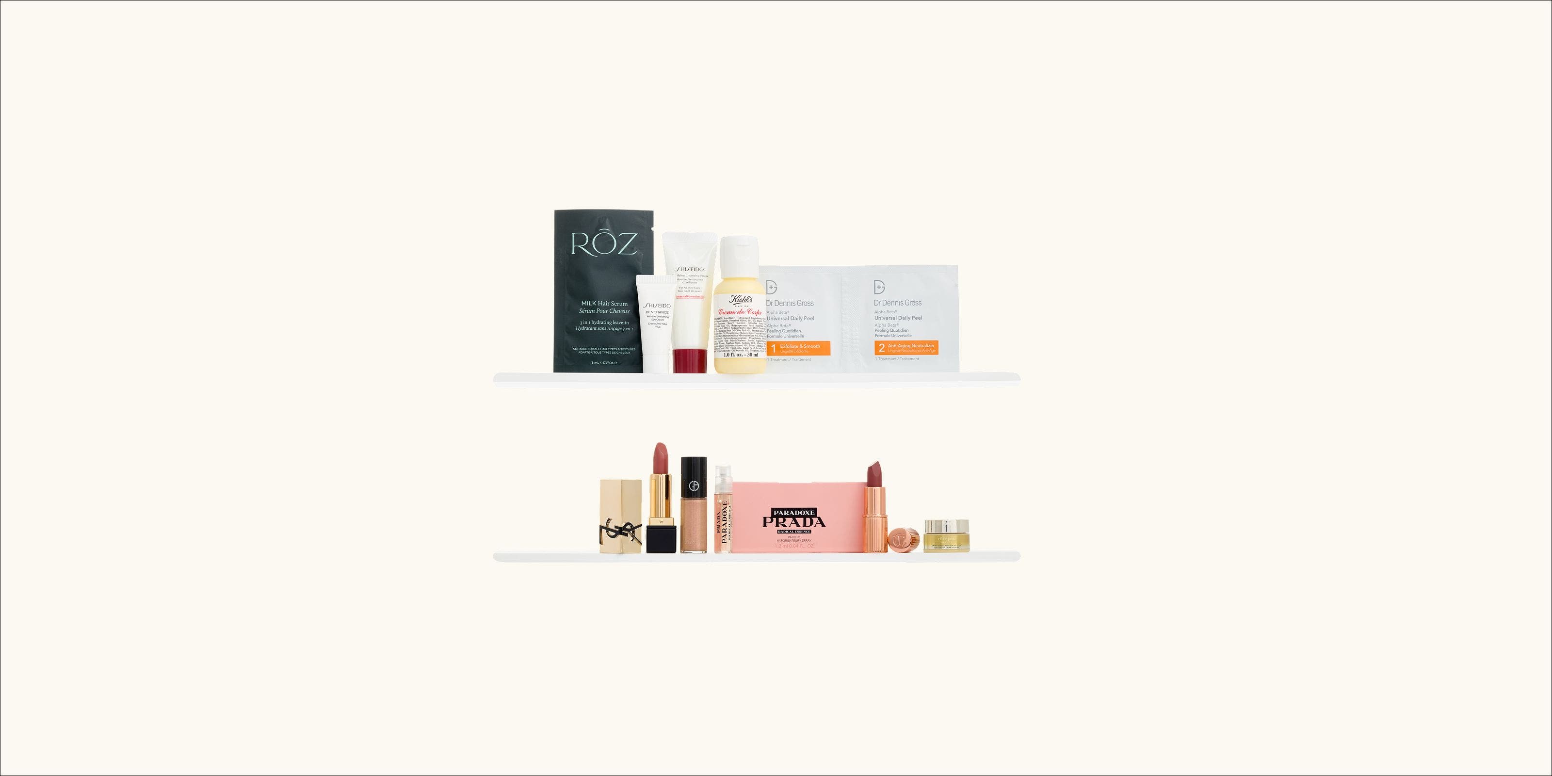 Multi-brand gift with purchase.