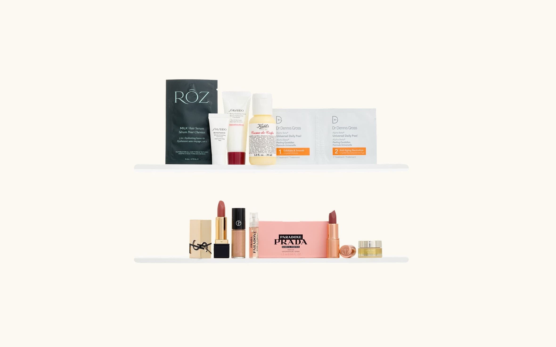 Multi-brand gift with purchase.