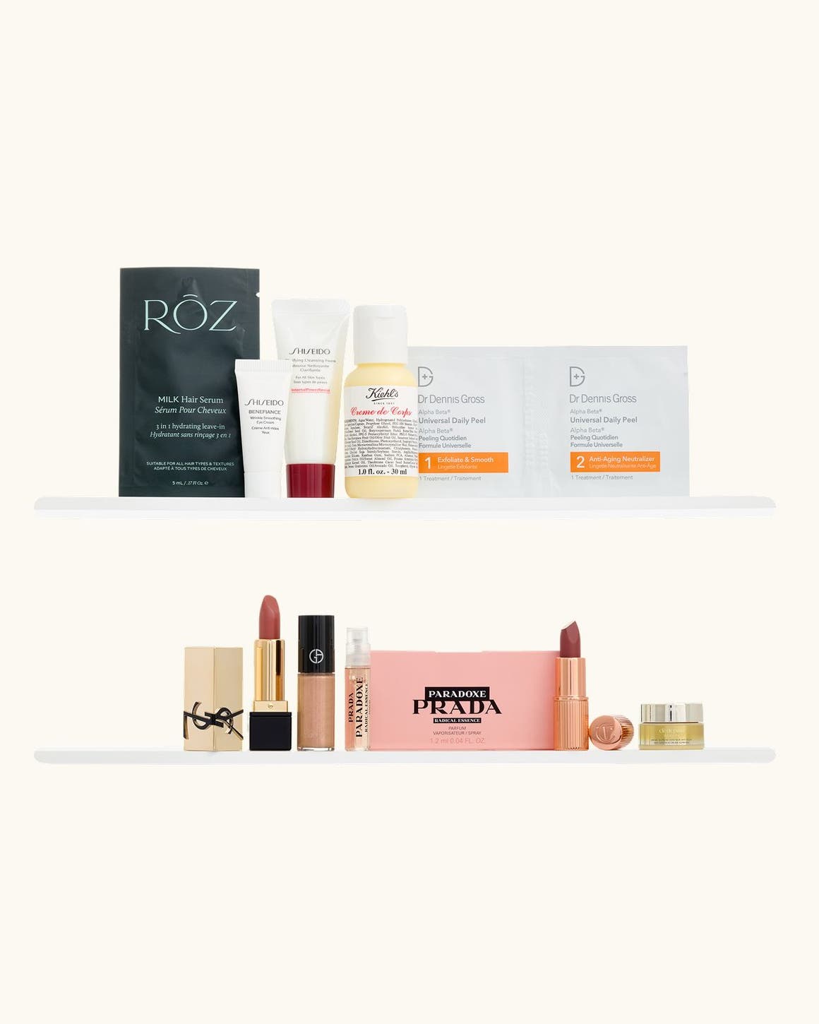Multi-brand gift with purchase.