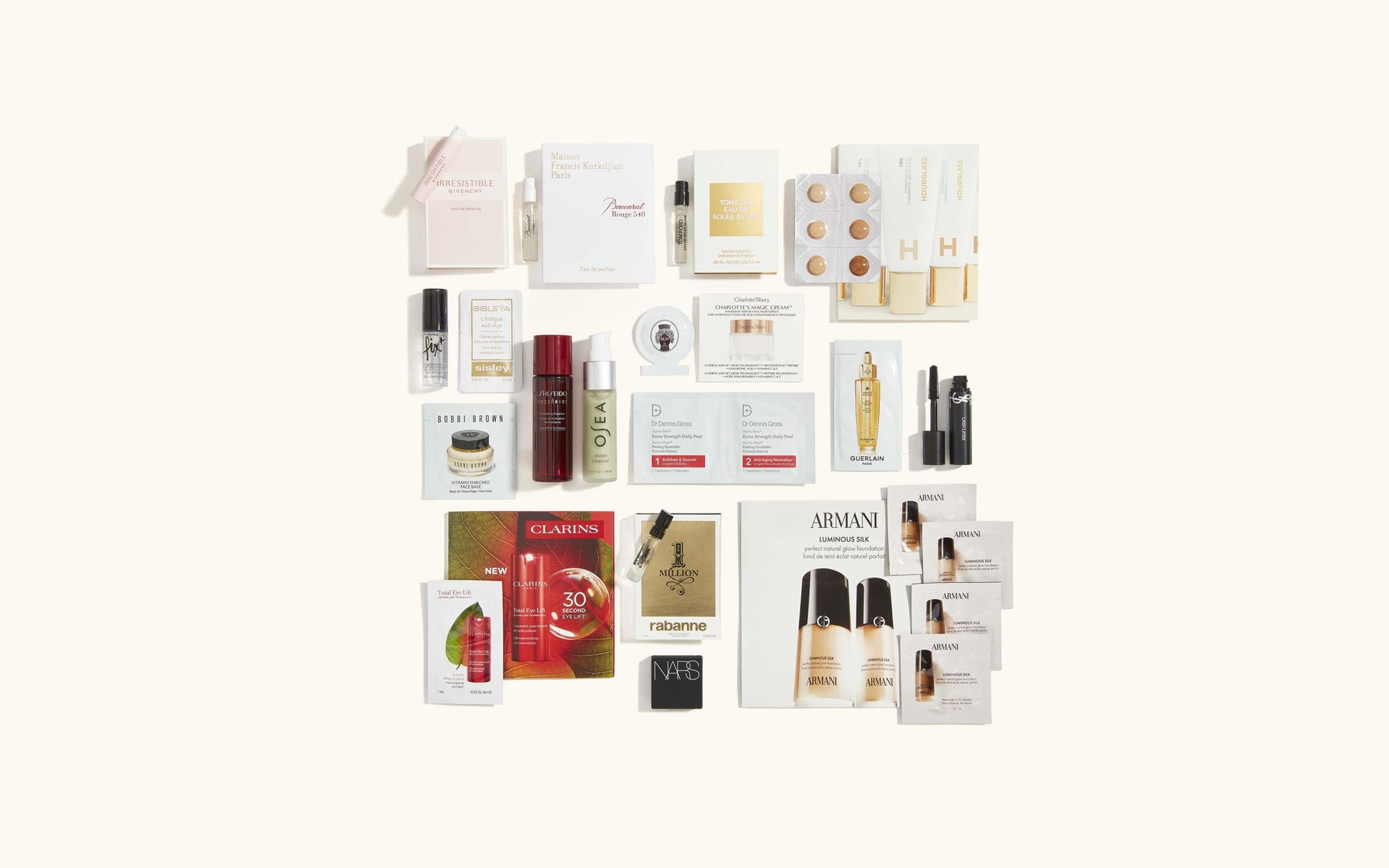 Multi-brand gift with purchase.