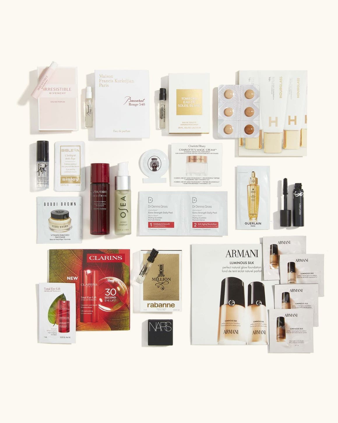 Multi-brand gift with purchase.