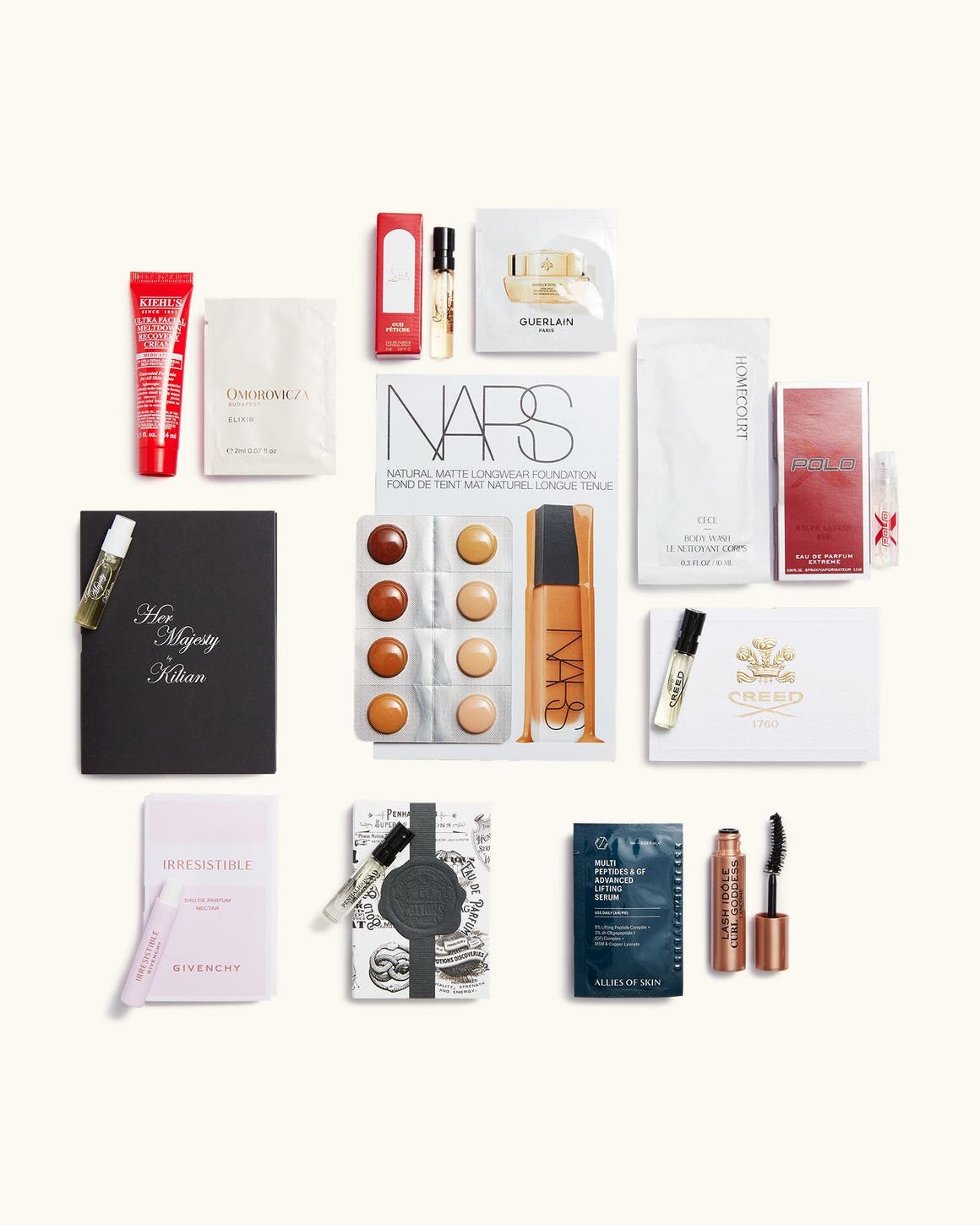 Multi-brand gift with purchase.