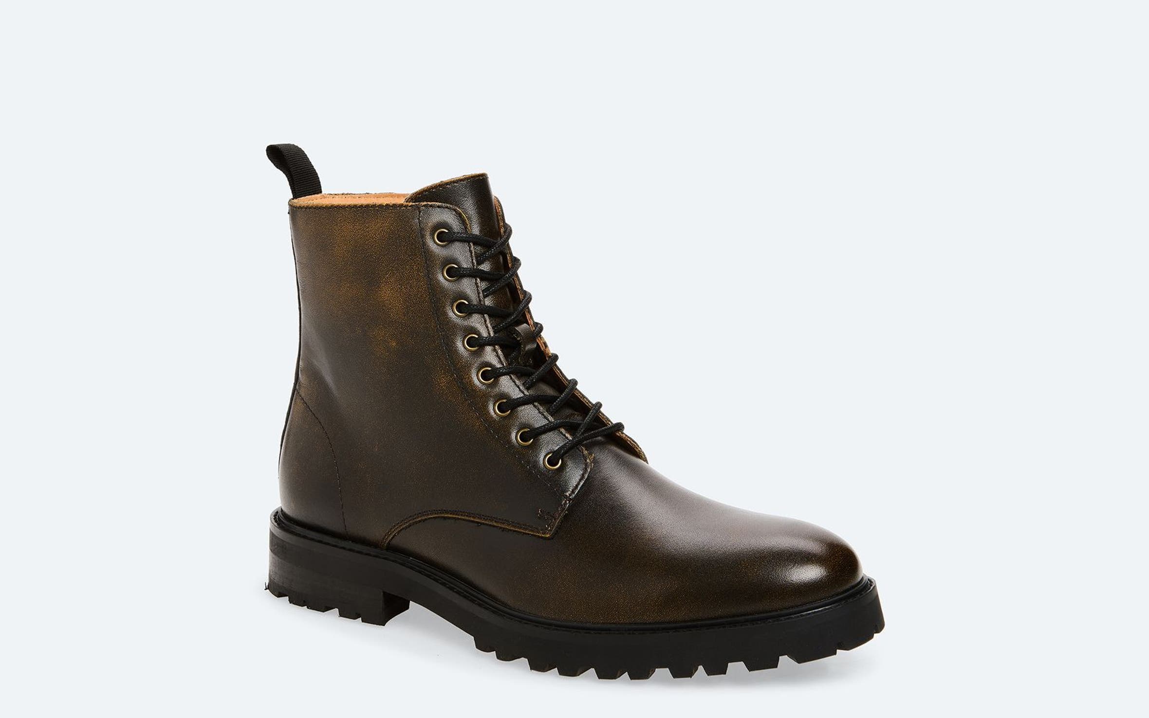 Men's combat boot.