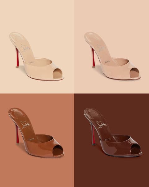 Assortment of Christian Louboutin heels.