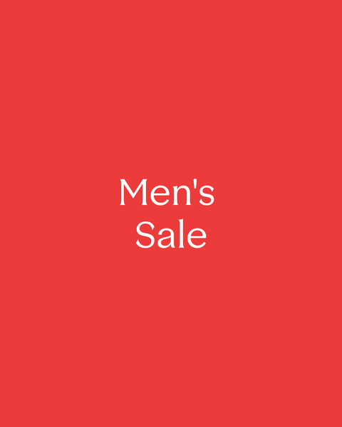 Men's sale.