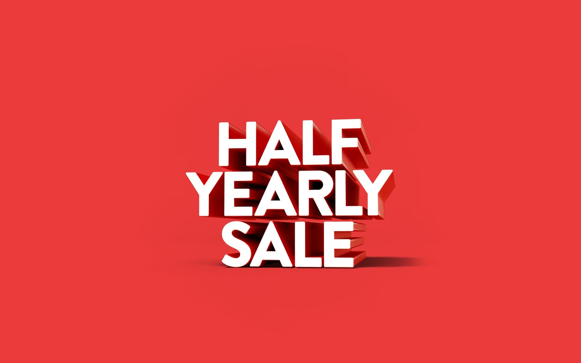 Half-Yearly Sale. 