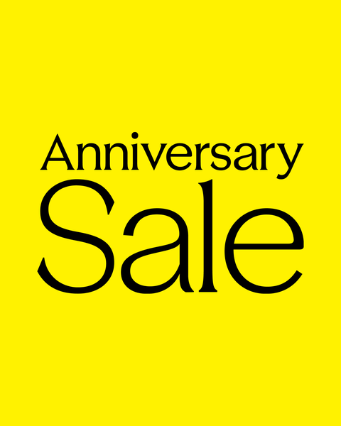 Anniversary Sale text.