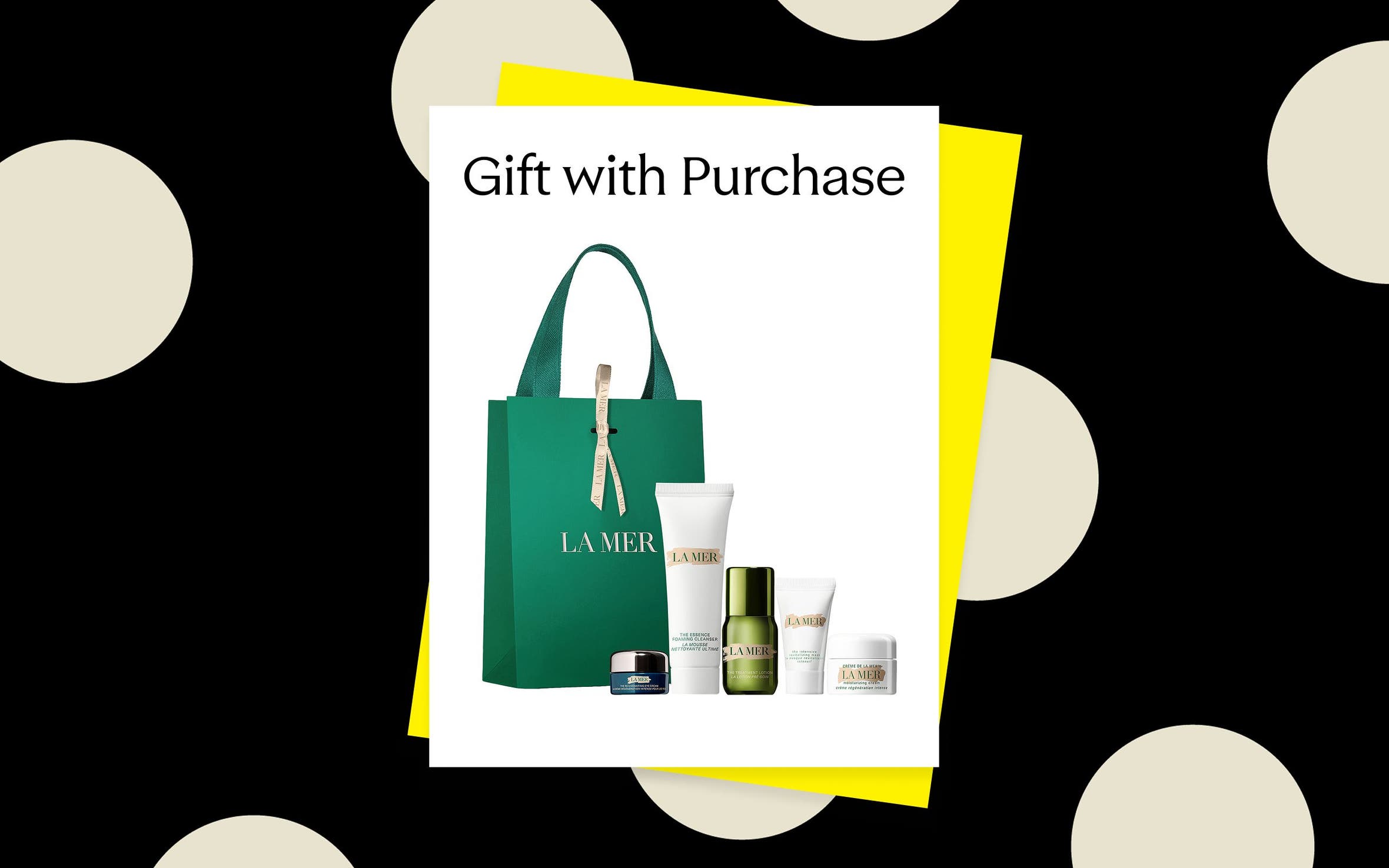 La Mer skin care.