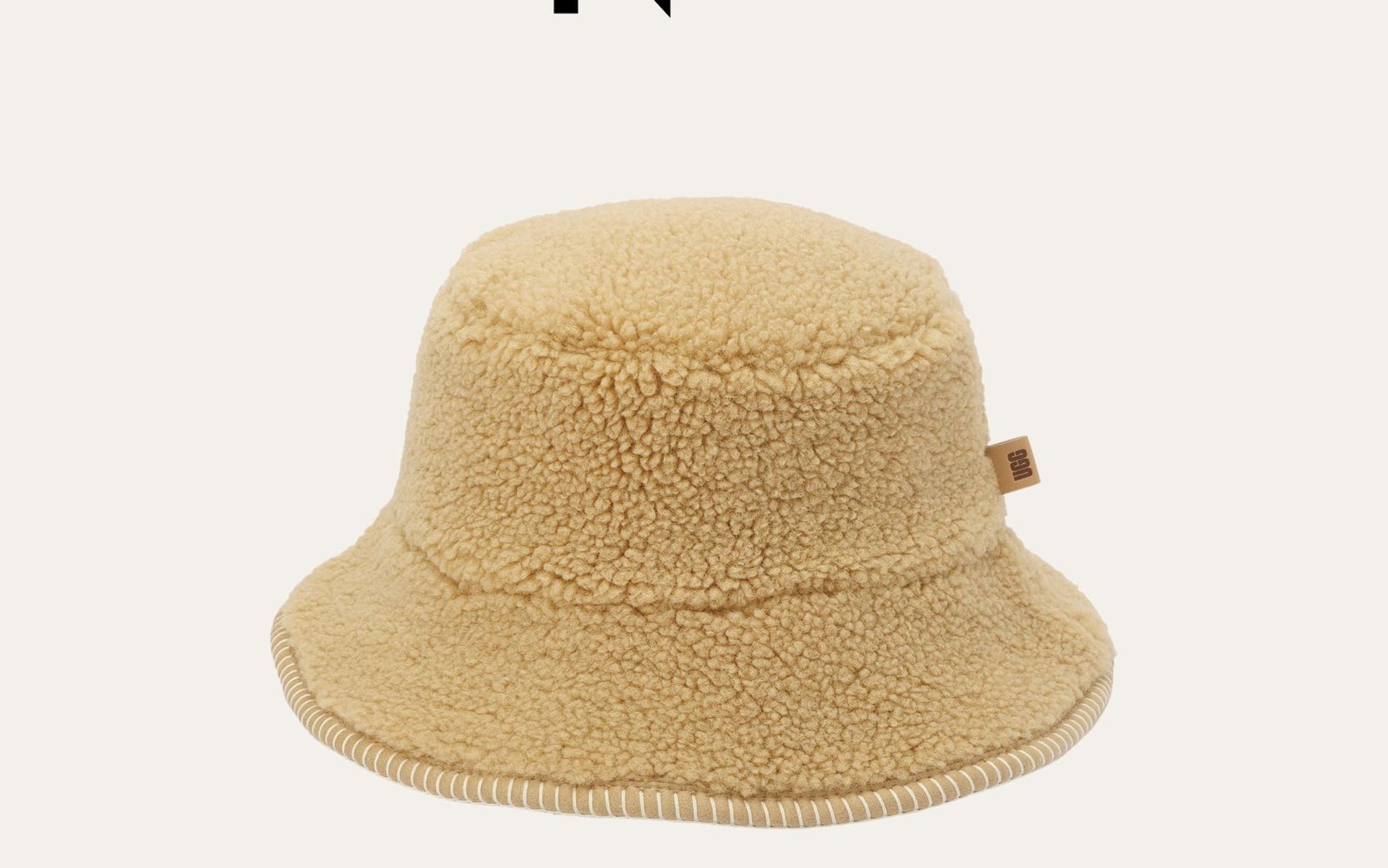 A fuzzy UGG bucket hat.