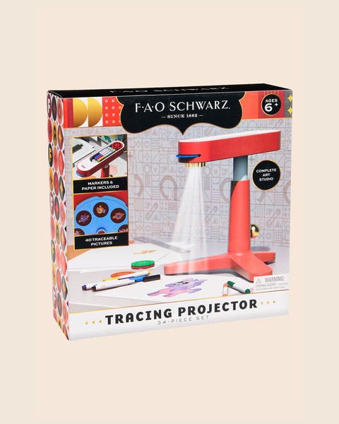 A FAO Schwarz tracing projector art set.