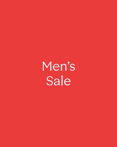 Men's sale.