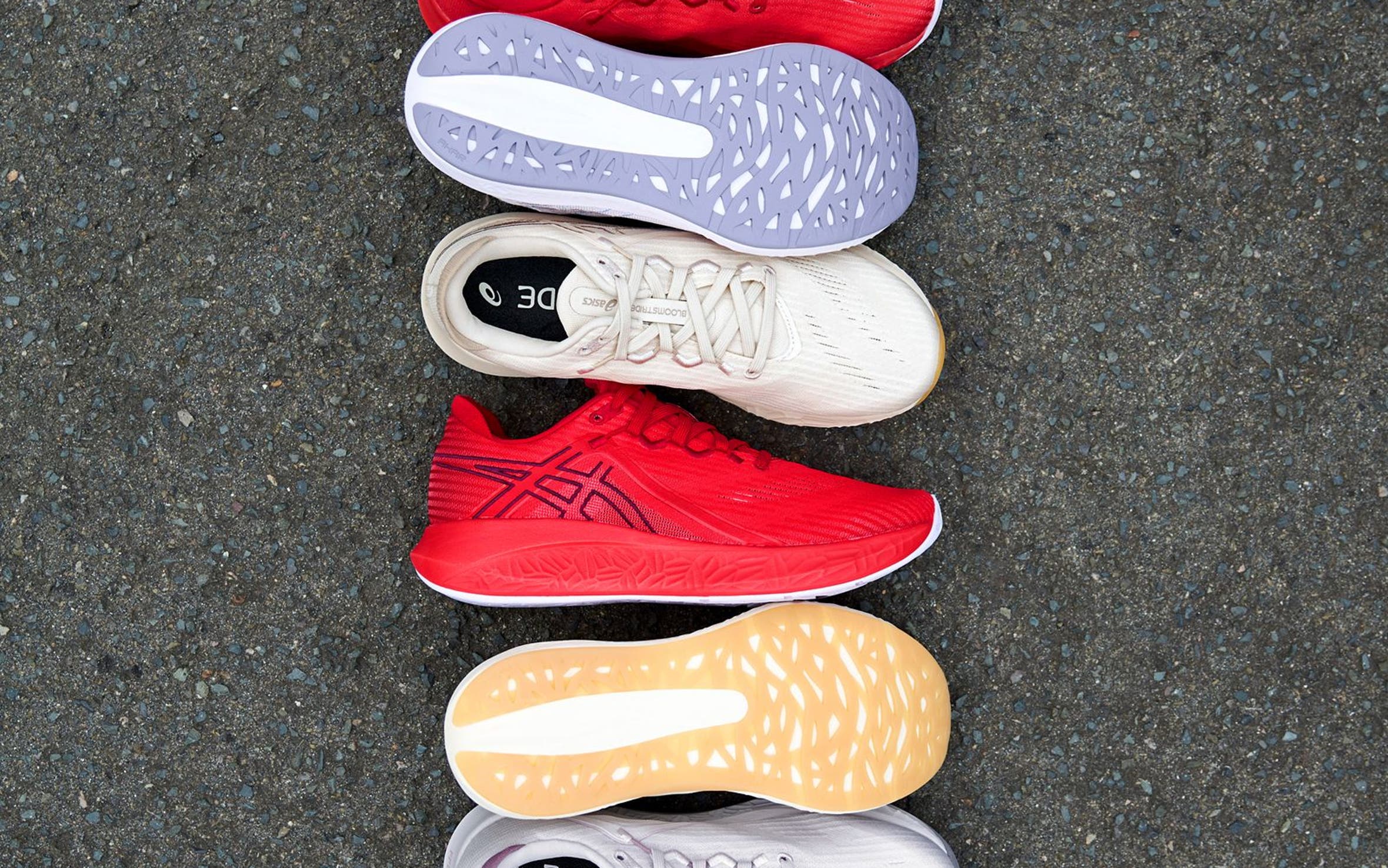 ASICS® sneakers.