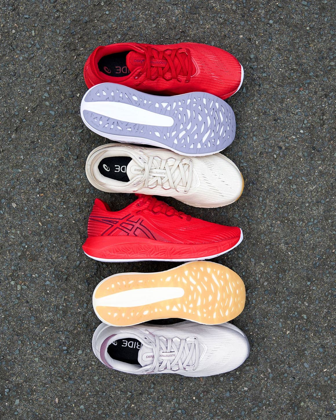 ASICS® sneakers.