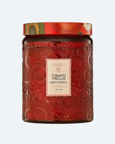 Tomato Trellis candle by Voluspa. 