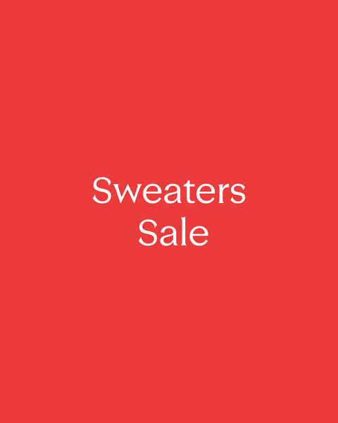 Sweater Sale.