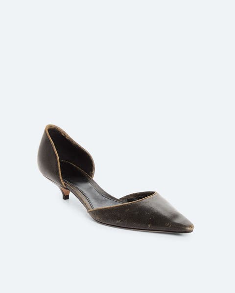 The Row kitten heel