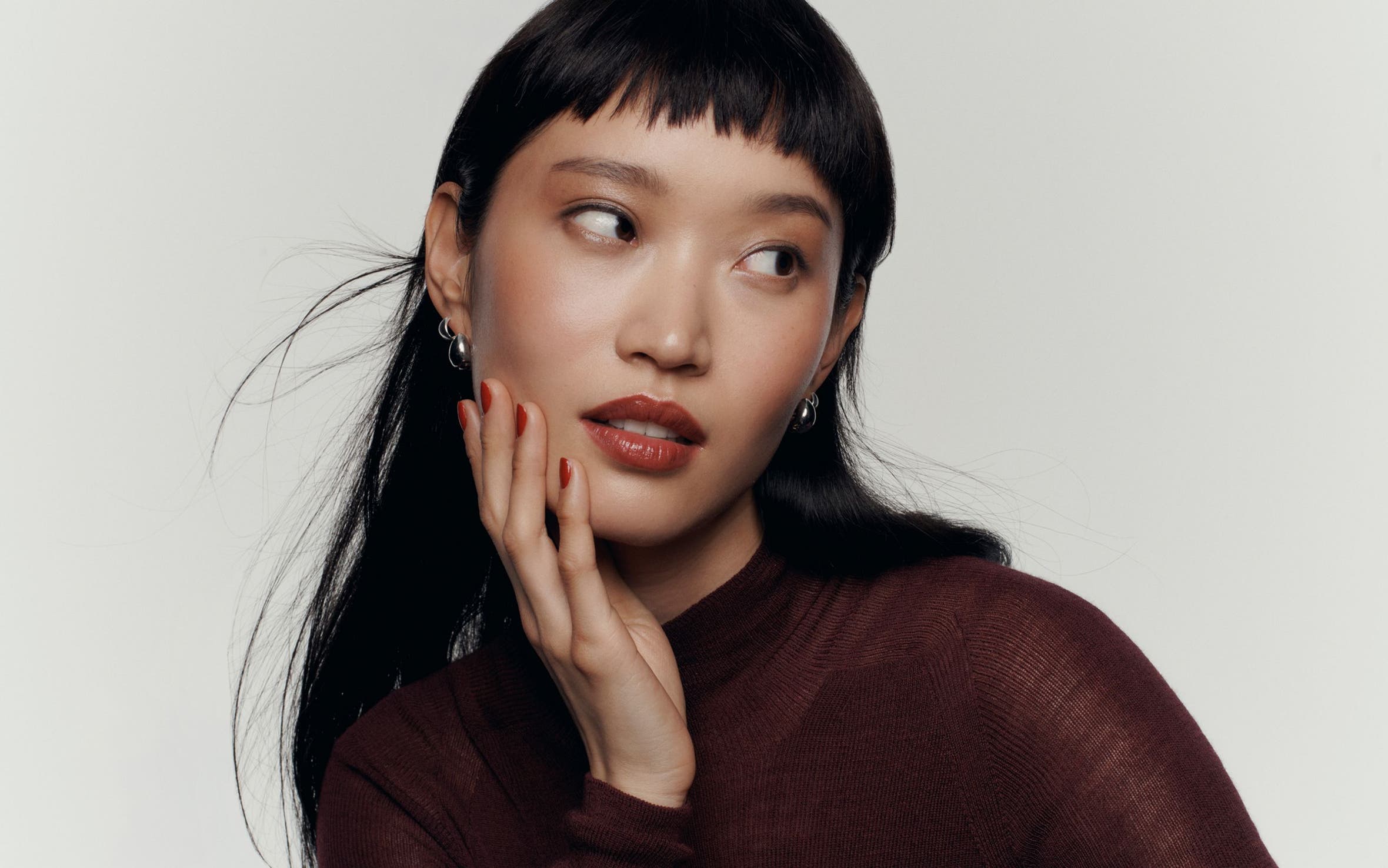 Beauty model.